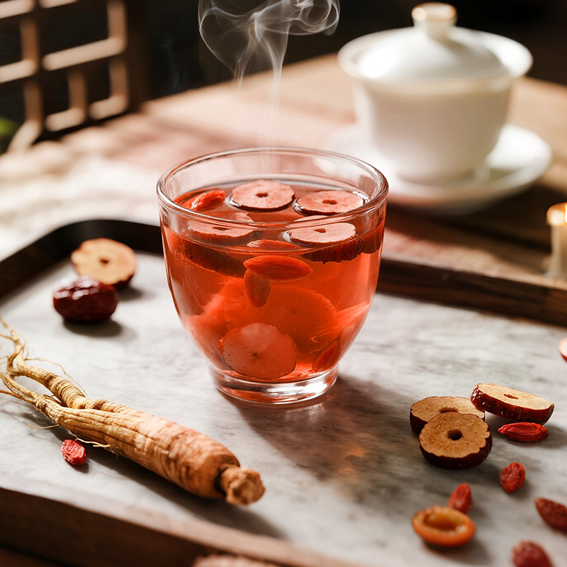 Totaria Kidney Tea Formula Ginseng Five Treasure Tea, Combination Scented Tea, Herbal Health Beverage
