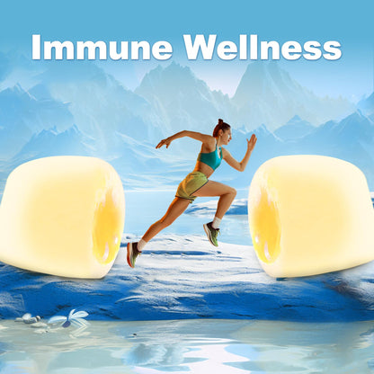 Vegan Algae Omega-3 Gummies with DHA EPA, Turmeric CoQ10 for Brain and Eye Wellness - 60 Counts