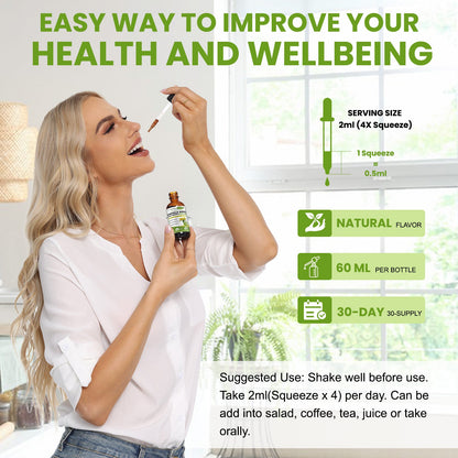 Liposomal Rhodiola Rosea Tincture, Ultra Strength Rhodiola Supplement with Ashwagandha, Saffron, Magnesium, SAM-e, Rhodiola Rosea Extract Liquid Drops for Natural Relaxation, Mood, Energy